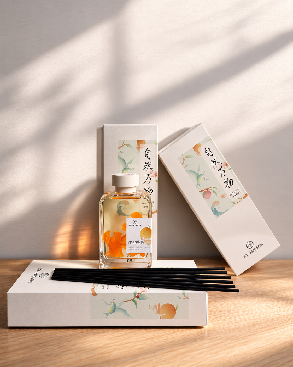 Citrus Green Tea Reed Diffuser  - 200 ml / 6.8 fl oz